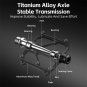 A CR-MO Axle_WEST BIKING Titanium Axle Bike Pedal Ultralight 3 Bearing Carbon Shaft Cover Bicycle Pe