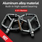 37210003004_ROCKBROS Bicycle Pedals Save Effort Aluminum Alloy Anti-slip MTB Road Mountain Reflectiv