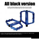 blue_SHANMASHI Mountain Bicycle Pedals 2024New CNC Aluminum Alloy Light Weight Bearing Mtb Bike Clea