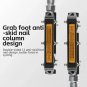 37210003003_ROCKBROS Bicycle Pedals Save Effort Aluminum Alloy Anti-slip MTB Road Mountain Reflectiv