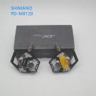 m8120 one pair_ORIGINAL SHIMANO XT  M8100 pedal PD M8120 pedals MTB bike  Self-Locking with SPD