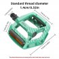 Orange_VXM Bicycle Pedals Ultralight MTB Road Pedal Cycling Mountain Bike Part Foot Plat Anti-slip 9