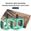 SKY BLUE_VXM Bicycle Pedals Ultralight MTB Road Pedal Cycling Mountain Bike Part Foot Plat Anti-slip
