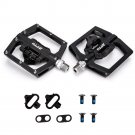 PD15-AM-Black_ZTTO MTB Mountain Bike Safest Clipless Pedal Self Locking XC with Cleats Click Compati