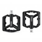 02_CXWXC Bicycle Nylon Pedals Triple Perrin Sealed Bearing Wide Area Anti-slip Spike Foot MTB Pedal 