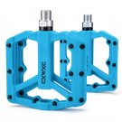 03_CXWXC Bicycle Nylon Pedals Triple Perrin Sealed Bearing Wide Area Anti-slip Spike Foot MTB Pedal 