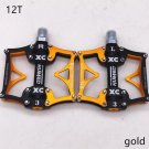 12T gold_2021 New Wide Flat Mountain Road Cycling Bicycle Bike Pedal 3 Sealed Bearings 9/16 MTB BMX 12T gold_2021 New Wide Flat Mountain Road Cycling Bicycle Bike Pedal 3 Sealed Bearings 9/16 MTB BMX