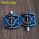 Y06 black blue_2021 New Wide Flat Mountain Road Cycling Bicycle Bike Pedal 3 Sealed Bearings 9/16 MT Y06 black blue_2021 New Wide Flat Mountain Road Cycling Bicycle Bike Pedal 3 Sealed Bearings 9/16 MT