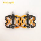 Y06 black gold_2021 New Wide Flat Mountain Road Cycling Bicycle Bike Pedal 3 Sealed Bearings 9/16 MT Y06 black gold_2021 New Wide Flat Mountain Road Cycling Bicycle Bike Pedal 3 Sealed Bearings 9/16 MT