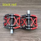 Y06 black red_2021 New Wide Flat Mountain Road Cycling Bicycle Bike Pedal 3 Sealed Bearings 9/16 MTB Y06 black red_2021 New Wide Flat Mountain Road Cycling Bicycle Bike Pedal 3 Sealed Bearings 9/16 MTB