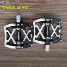 Y06 black silver_2021 New Wide Flat Mountain Road Cycling Bicycle Bike Pedal 3 Sealed Bearings 9/16 Y06 black silver_2021 New Wide Flat Mountain Road Cycling Bicycle Bike Pedal 3 Sealed Bearings 9/16
