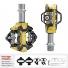 MZ-152 Gold_MZYRH Aluminum Sealed Bearings Bike Pedal For Road Bmx Mtb SPD Pedals Non-Slip Waterproo