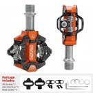 MZ-152 Orange_MZYRH Aluminum Sealed Bearings Bike Pedal For Road Bmx Mtb SPD Pedals Non-Slip Waterpr