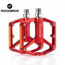 37210003003_ROCKBROS Bike Pedals Aluminum Alloy Anti-slip MTB Road Flat Platform Pedals Reflective B 37210003003_ROCKBROS Bike Pedals Aluminum Alloy Anti-slip MTB Road Flat Platform Pedals Reflective B
