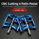 JT410BL_ROCKBROS MTB Pedals Mountain Bike Bicycle Pedals Cycling Ultralight Aluminium Alloy 4 Bearin JT410BL_ROCKBROS MTB Pedals Mountain Bike Bicycle Pedals Cycling Ultralight Aluminium Alloy 4 Bearin