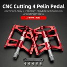 JT410R_ROCKBROS Bicycle Pedals Waterproof Ultralight Aluminium Alloy MTB Mountain Bike Pedals Flat 4