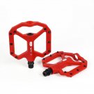 Nylon Red_CHOOEE Bicycle Pedals 9/16" BMX Mountain Bike Foot Pedal Nylon For MTB Road Bike Pedals No