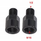 Bicycle Bike Pedal Adapter 9/16 Inch Pedals High Quality 1/2 Inch Cranks Bicycle Pedal Adapter Bicyc Bicycle Bike Pedal Adapter 9/16 Inch Pedals High Quality 1/2 Inch Cranks Bicycle Pedal Adapter Bicyc