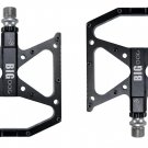 big dog black_Ultralight  flat foot Mountain Bike Pedals MTB CNC Aluminum Alloy Sealed 3 Bearing Ant