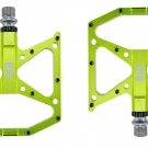 big dog green_Ultralight flat foot Mountain Bike Pedals MTB CNC Aluminum Alloy Sealed 3 Bearing Ant big dog green_Ultralight flat foot Mountain Bike Pedals MTB CNC Aluminum Alloy Sealed 3 Bearing Ant
