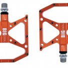 big dog orange_Ultralight flat foot Mountain Bike Pedals MTB CNC Aluminum Alloy Sealed 3 Bearing An big dog orange_Ultralight flat foot Mountain Bike Pedals MTB CNC Aluminum Alloy Sealed 3 Bearing An