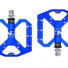 ENZO blue_Ultralight flat foot Mountain Bike Pedals MTB CNC Aluminum Alloy Sealed 3 Bearing Anti-sl ENZO blue_Ultralight flat foot Mountain Bike Pedals MTB CNC Aluminum Alloy Sealed 3 Bearing Anti-sl