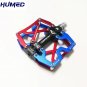 black and red_2023 New Non-Slip Mountain Bike Pedals,Ultra Strong Aluminum alloy 9/16" 3 Sealed Be