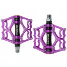MZ-Y05-purple Black_MZYRH Y05 Bike Pedals Ultralight Aluminum 3 Sealed Bearings Road Bmx Mtb Bicycle