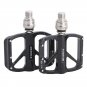 black one pair_MEROCA Bicycle Quick Release Pedal Seal 3 Bearing Ultra-light Aluminum Alloy MTB Road