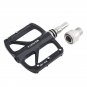 black one pair_MEROCA Bicycle Quick Release Pedal Seal 3 Bearing Ultra-light Aluminum Alloy MTB Road