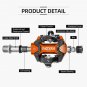 MZ-152 Titanium_MZYRH Self-locking Bike Pedal Aluminum Sealed Bearings Road Bmx Mtb SPD Pedals Non-S