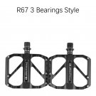 Non-QRD-3 bearing_Promend Bike Pedal Quick Release 3 Bearing MTB Pedal  Aluminum Metal Body Smooth L