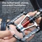 121 Style Black_WEST BIKING Quick Release 3 Bearing Bike Pedal Ultralight CNC Aluminum Alloy MTB Roa