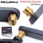Ti 16mm Rainbow_Risk Titanium Ti Alloy Bike Pedal Axle Extenders Bicycle Pedal Extension Bolts Space