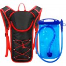 Red and 1L water_Bicycle Bike Cycling Backpack Day Pack Waterproof Water Bag Storage Knapsack Runnin Red and 1L water_Bicycle Bike Cycling Backpack Day Pack Waterproof Water Bag Storage Knapsack Runnin