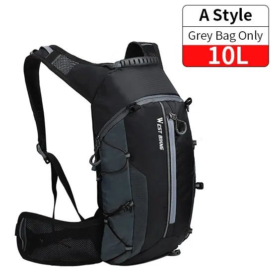 10L Grey Bag Only_WEST BIKING Bicycle Bike Bags Water Bag 10L Portable Waterproof Road Cycling Bag O