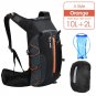 Orange 3pcs Set_WEST BIKING Bicycle Bike Bags Water Bag 10L Portable Waterproof Road Cycling Bag Out