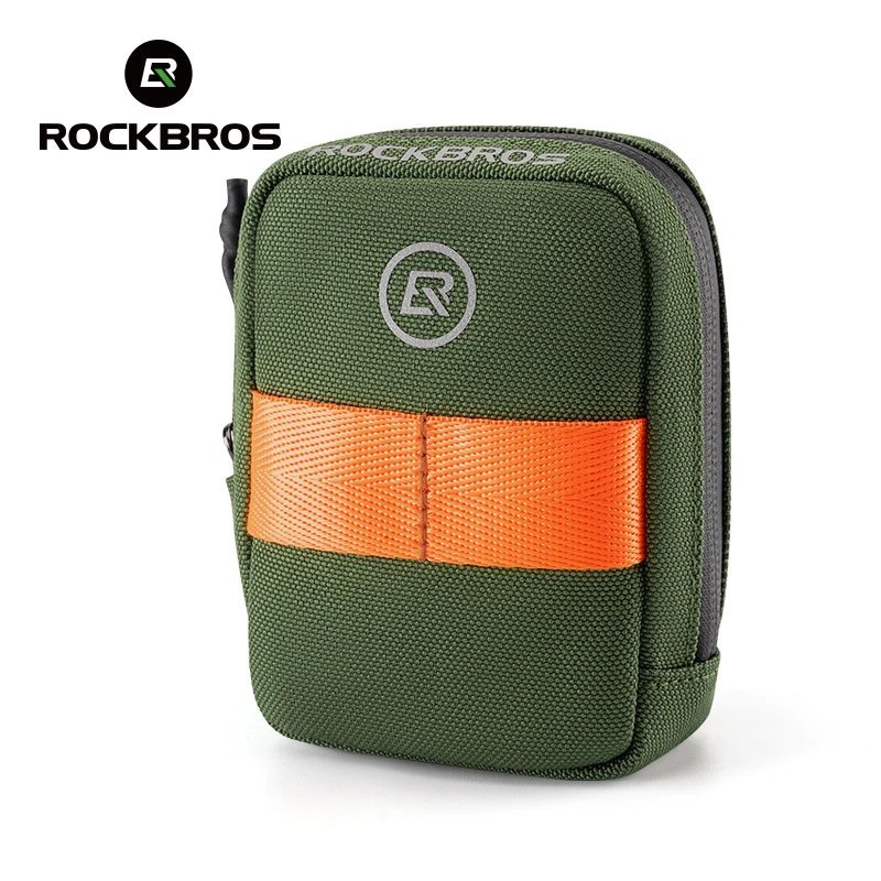 F006-03_ROCKBROS Mini Bicycle Saddle Bag Lightweight Small 0.35L Bike Bag Portable Multi function Ha