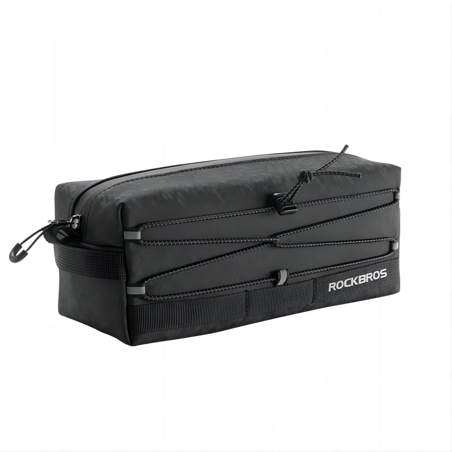 B111_ROCKBROS Bicycle Front Bag Large Capacity Storage Case MTB Road Cycling Bicycle Handlebar Multi