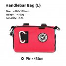 2.7L Pink Blue_ULAC Neo Porter Cycling Accessories Pouch Waterproof Road Bike Bagpack Bicycle Handle
