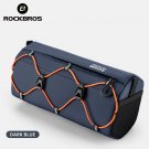 W012-2_ROCKBROS Bicycle Front Tube Bag 2.2L Capacity Handlebar Bag Waterproof Multifunction Portable