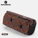 W012-3_ROCKBROS Bicycle Front Tube Bag 2.2L Capacity Handlebar Bag Waterproof Multifunction Portable