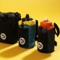 PB4 Black-gray_ULAC Bicycle Handlebar Bag 1/1.1L MTB Road Bike Scooter C-HOLD Waterproof Stem Bag Cy
