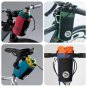 PB4 Blue-orange_ULAC Bicycle Handlebar Bag 1/1.1L MTB Road Bike Scooter C-HOLD Waterproof Stem Bag C