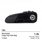 TB4 1L Black_ULAC Bicycle Frame Bag MTB Bike Top Tube Bag High Quality Durable Fabric 1.2/1.6L Capac TB4 1L Black_ULAC Bicycle Frame Bag MTB Bike Top Tube Bag High Quality Durable Fabric 1.2/1.6L Capac