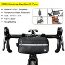 X20990 Black_Rhinowalk Bicycle Bag Waterproof Big Capacity Handlebar Bag 1 or 2-piece Front Tube Cyc