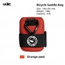 PB6XS Red_ULAC 0.5L Bicycle Saddle Bag Mini Bike Seatpost Bag Waterproof Shockproof Durable Fabric M PB6XS Red_ULAC 0.5L Bicycle Saddle Bag Mini Bike Seatpost Bag Waterproof Shockproof Durable Fabric M