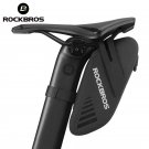 AS-078_ROCKBROS Bicycle Saddle Bag 0.6L Capacity Waterproof Bike Rear Tail Bag Can Hang Taillights M