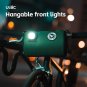 1.1L black gray_ULAC Waterproof Bicycle Handlebar Bag 1.1/1.5/2.7L Bike Frame Tube Bag Cycling Multi