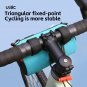 1.1L blue orange_ULAC Waterproof Bicycle Handlebar Bag 1.1/1.5/2.7L Bike Frame Tube Bag Cycling Mult